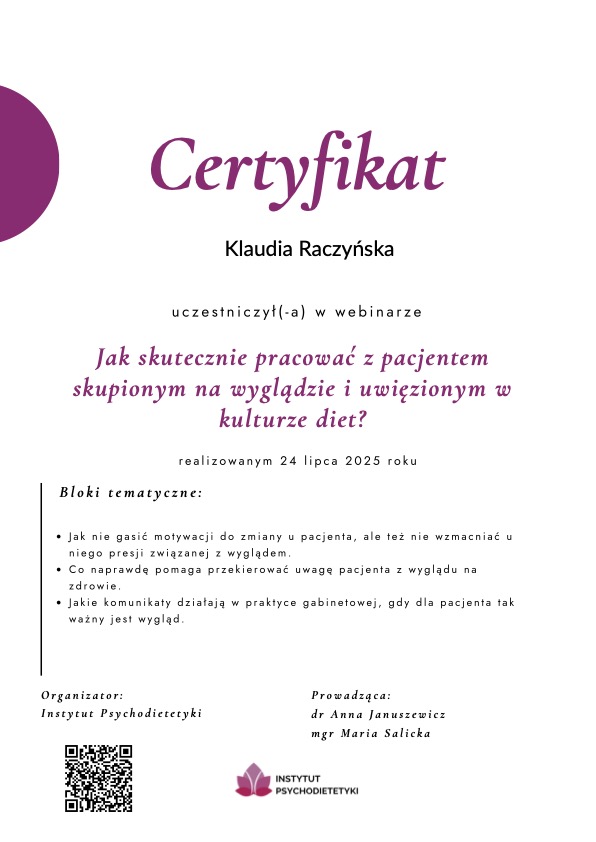 Jak skutecznie pracować z pacjentem skupionym na wyglądzie...