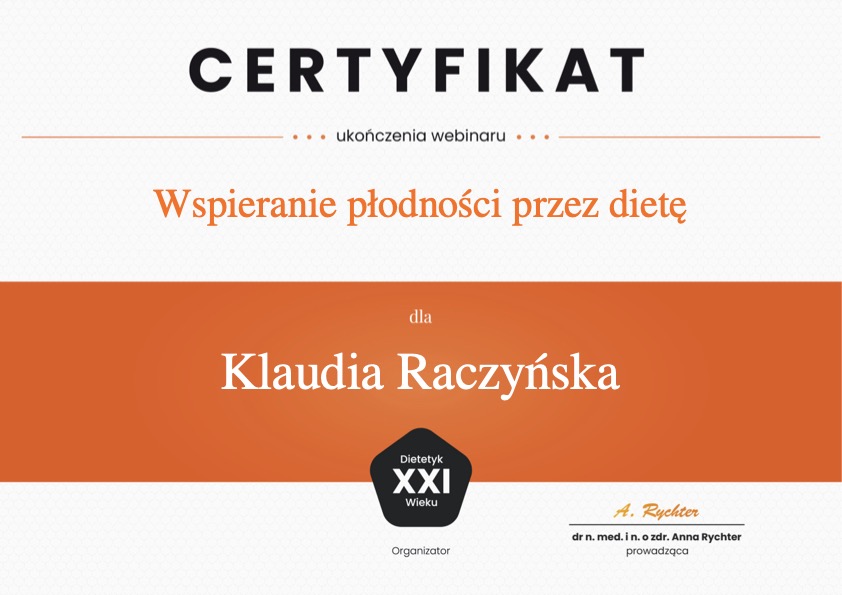 Wspieranie płodności przez dietę